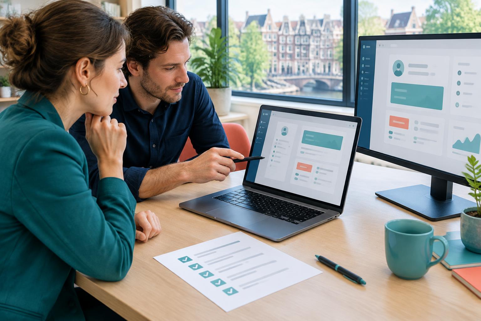 Website of webapplicatie opgeleverd: acceptatiechecklist voor het MKB